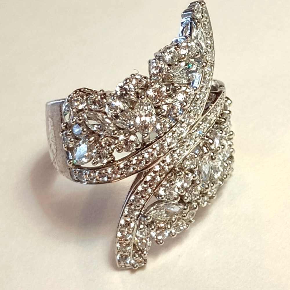 Stirling Silver (925) Cubic Zirconium Ring